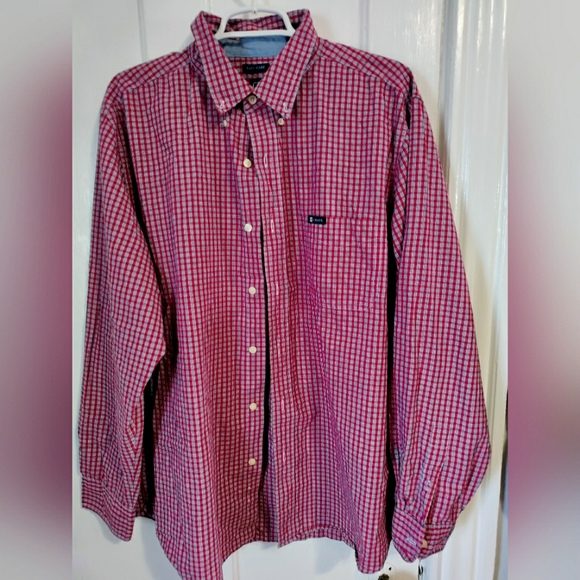 Chaps Men's Easy Care Sustainable Long Sleeve Button Down - Picture 1 of 1